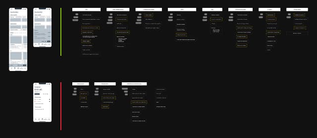 Overview of the app structure