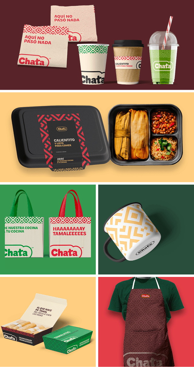 Complementary brand expressions like merch, napkins and ready-to-eat packaging