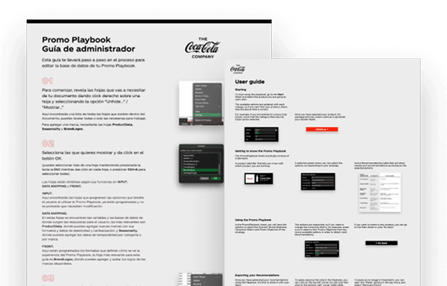 Different styles cascading from the brand base